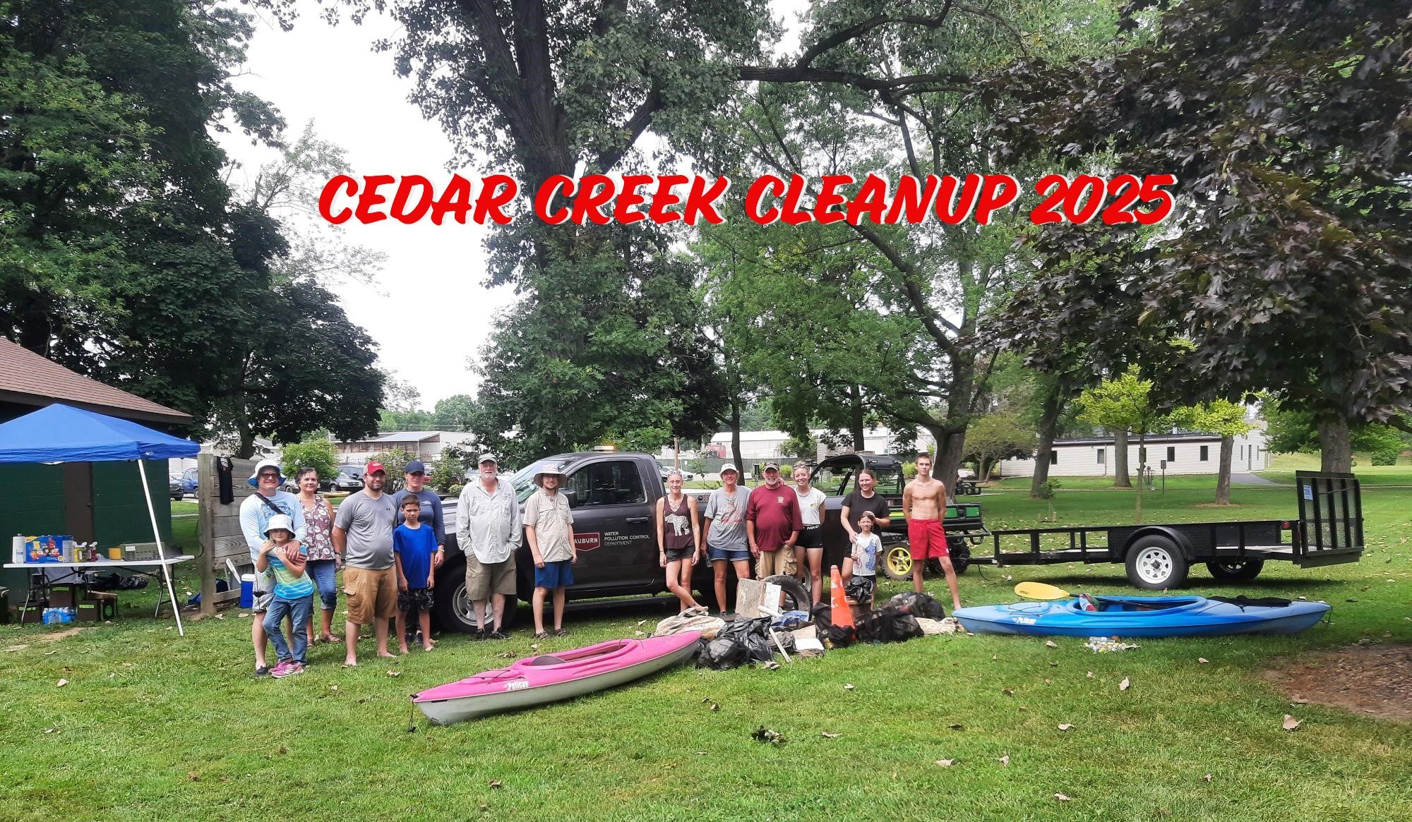 2025 Creek Cleanup
